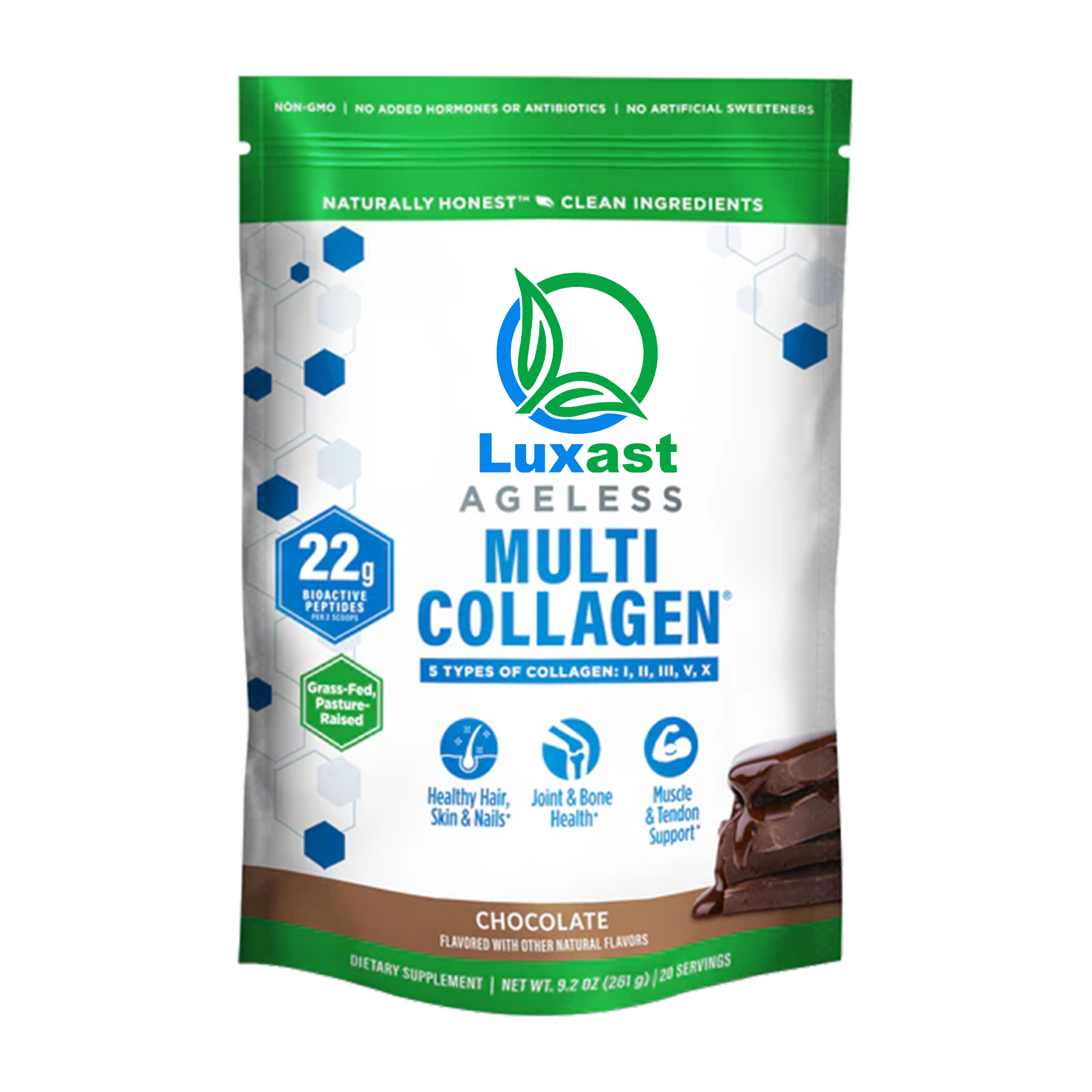 LUXAST™ AGELESS MULTI-COLLAGEN® PROTEIN POWDER