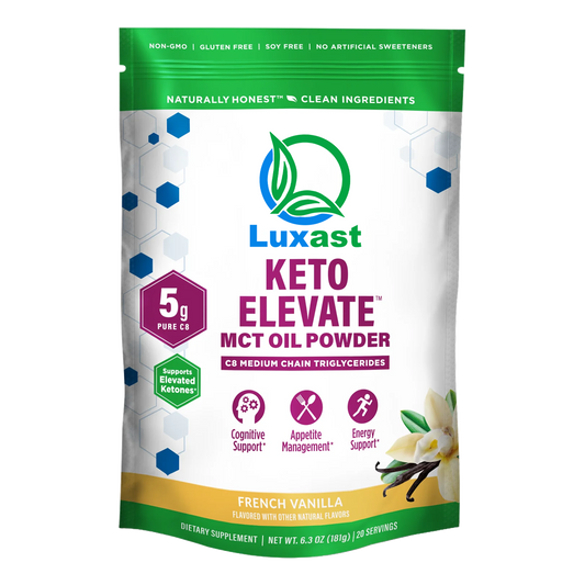 KETO ELEVATE™ C8 MCT OIL POWDER (3 Delicious Flavors)