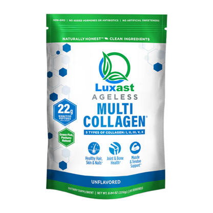LUXAST™ AGELESS MULTI-COLLAGEN® PROTEIN POWDER