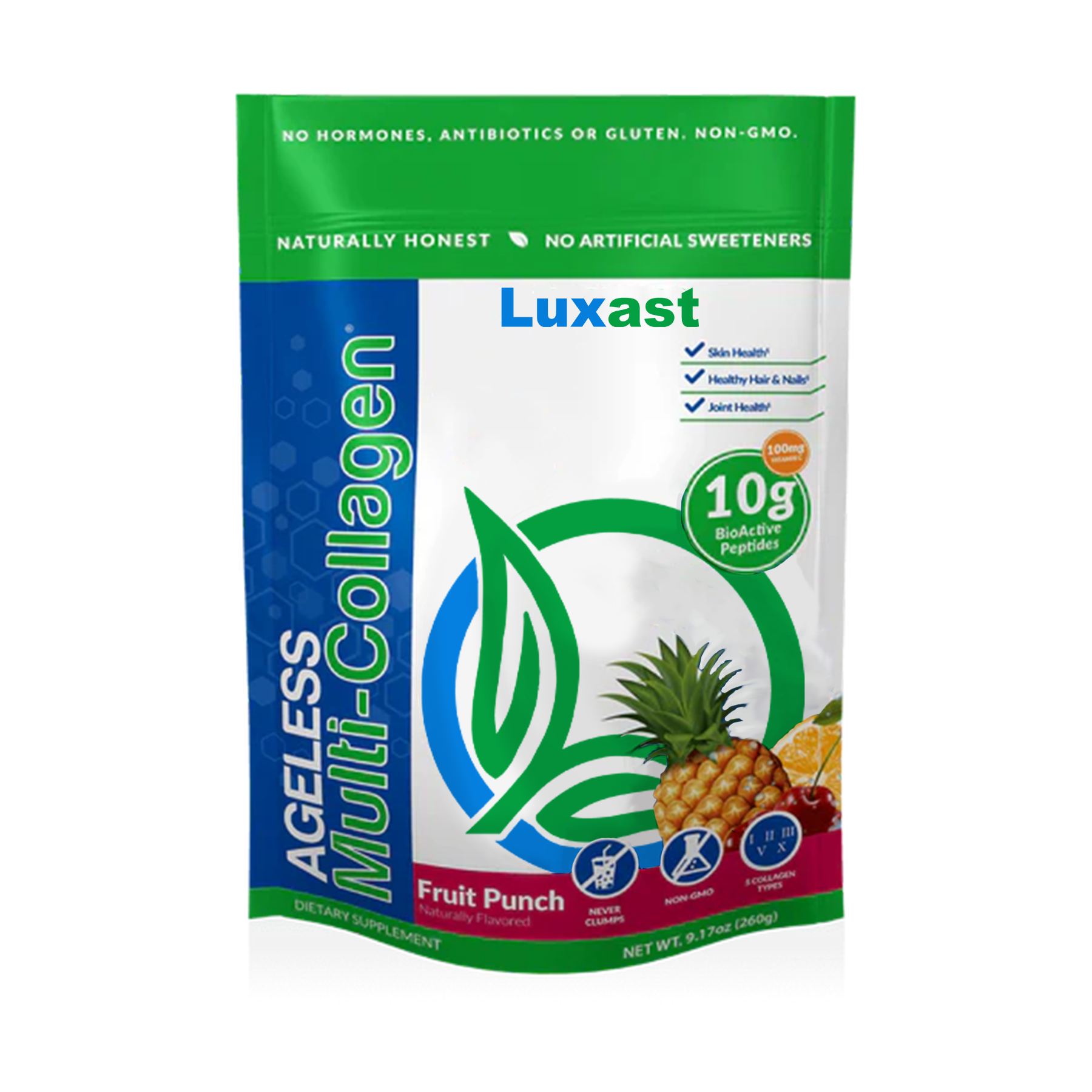 LUXAST™ AGELESS MULTI-COLLAGEN® PROTEIN POWDER