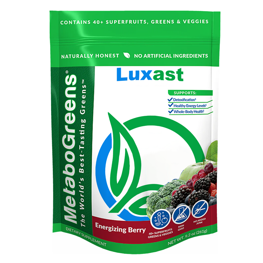 LUXAST™ MetaboGreens® — Great-Tasting  Super Greens Powder