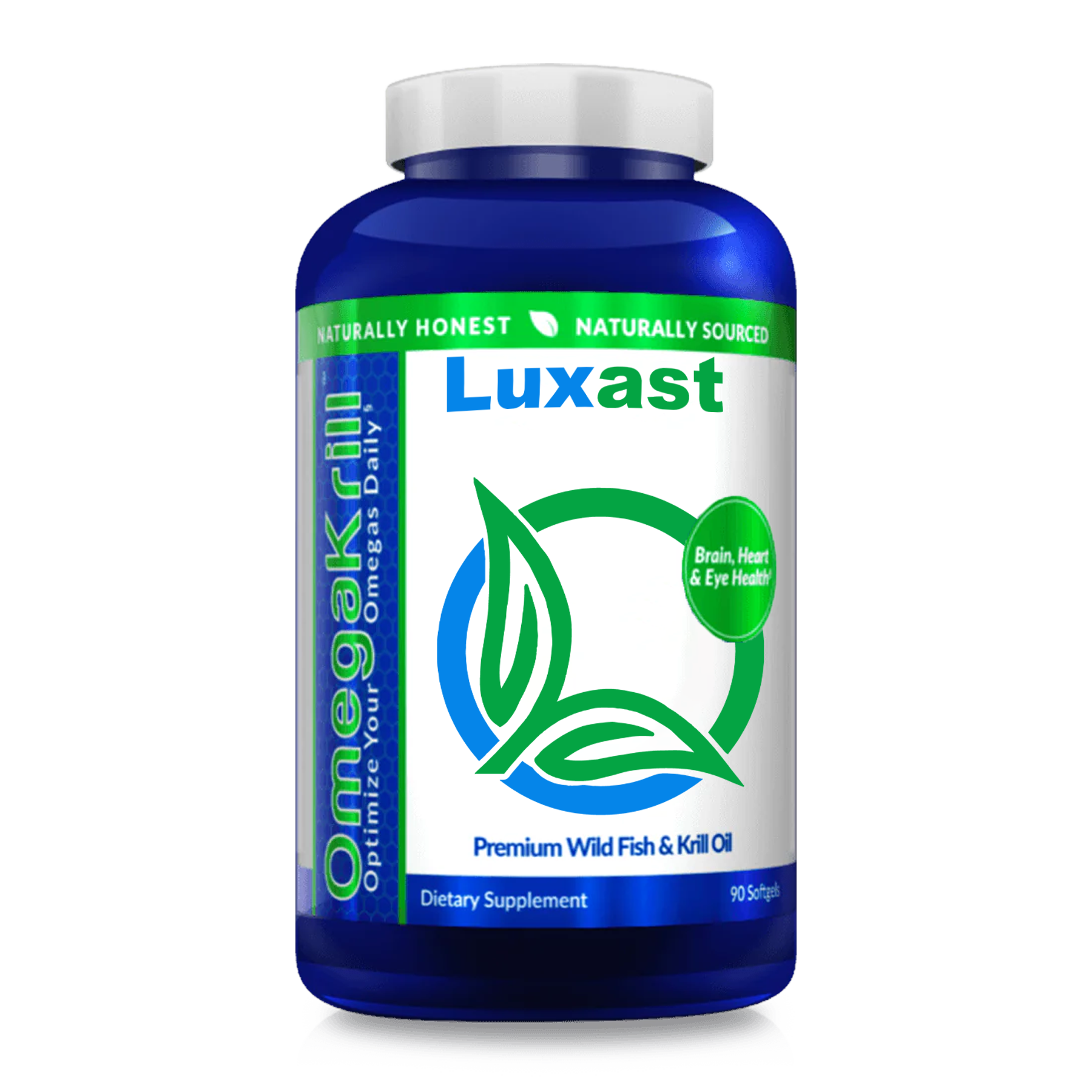 LUXAST™ OmegaKrill™ — Pure & Potent Omega-3 Supplement
