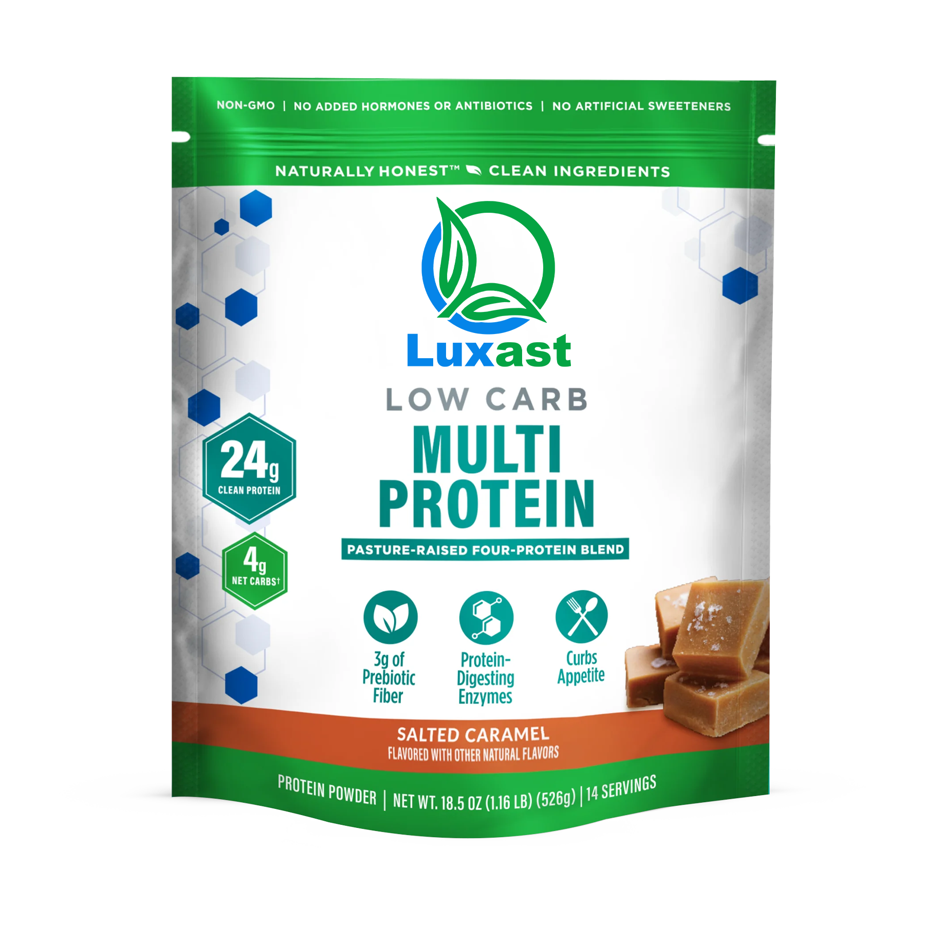 LUXAST™ LOW CARB PROTEIN POWDER BLEND