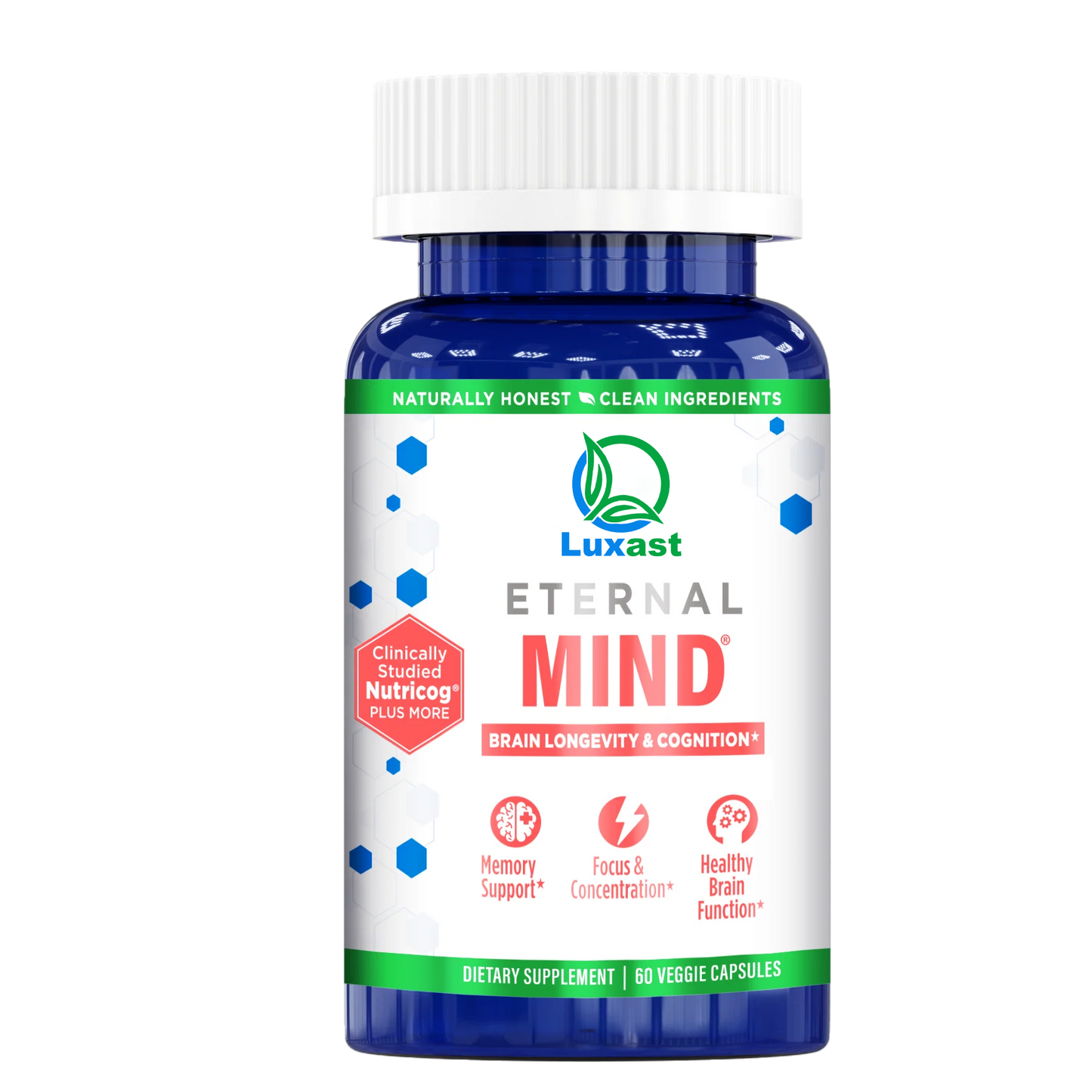 ETERNAL MIND® Brain Health Supplement for Longevity and Cognition