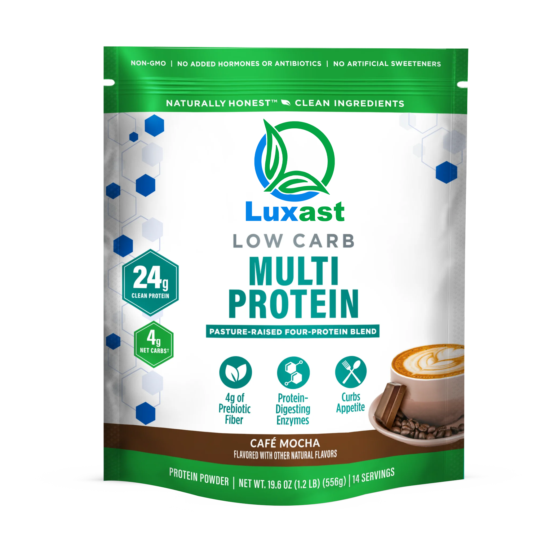LUXAST™ LOW CARB PROTEIN POWDER BLEND