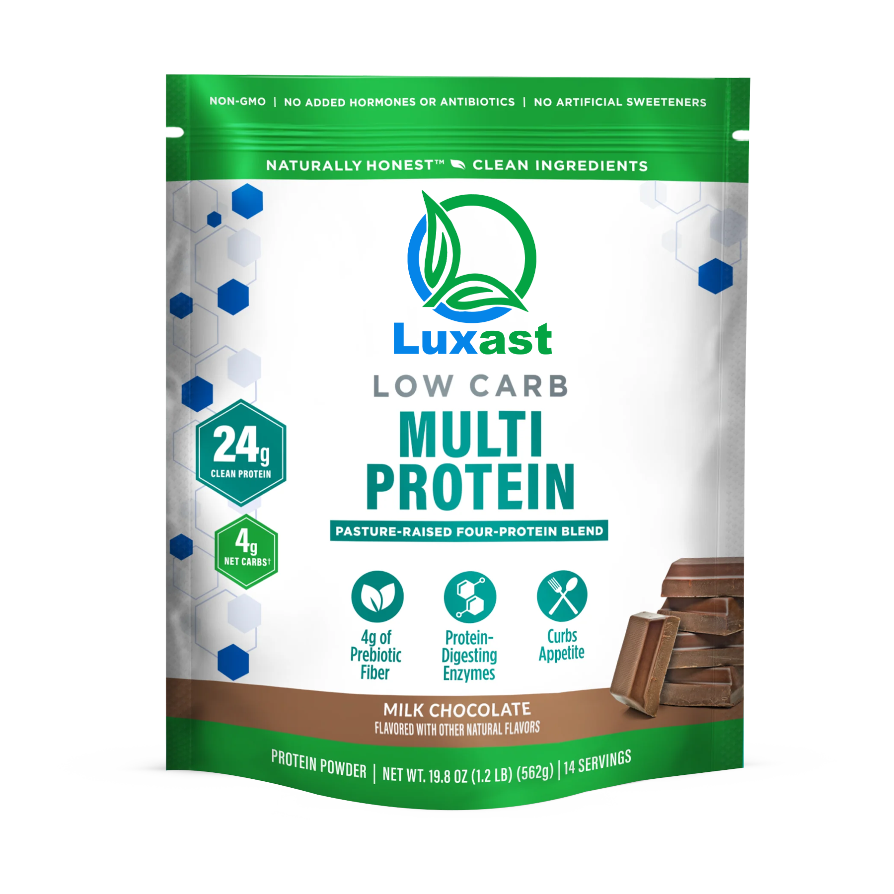 LUXAST™ LOW CARB PROTEIN POWDER BLEND