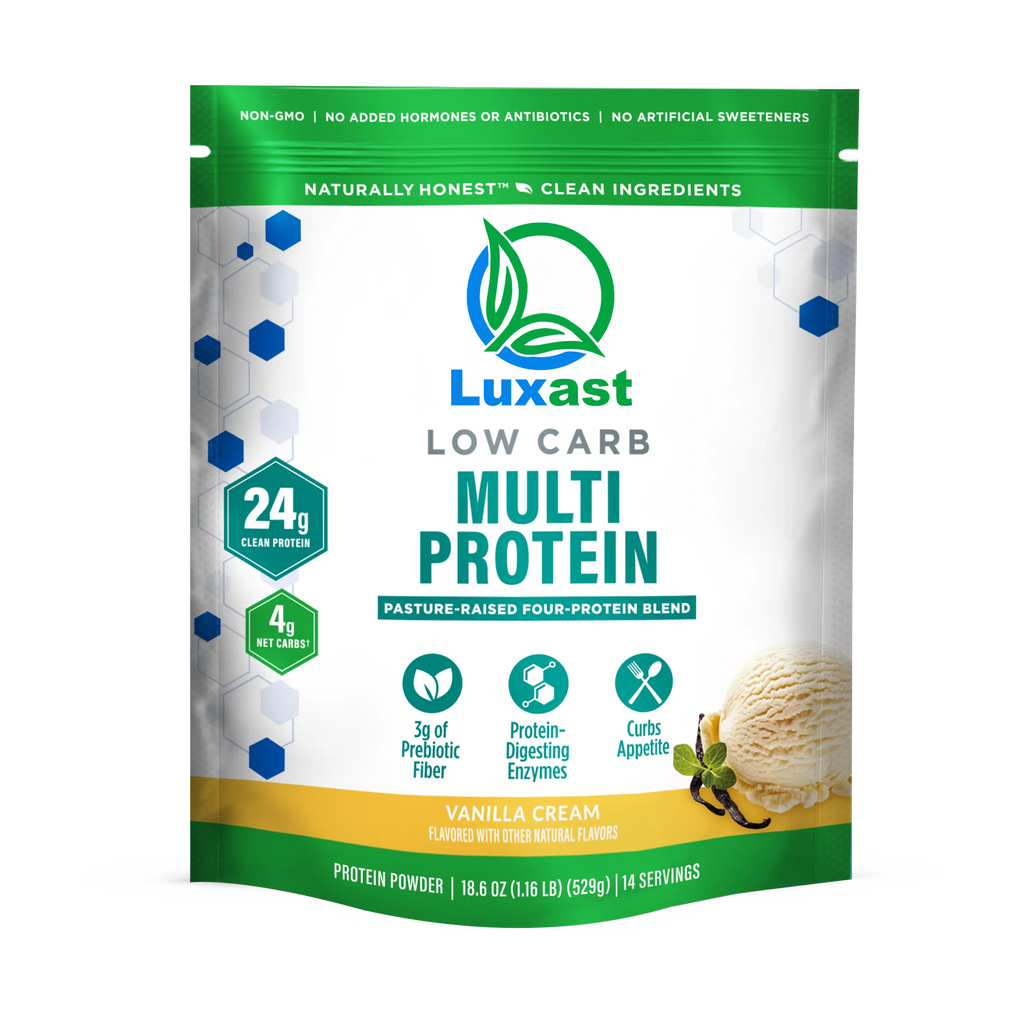 LUXAST™ LOW CARB PROTEIN POWDER BLEND™